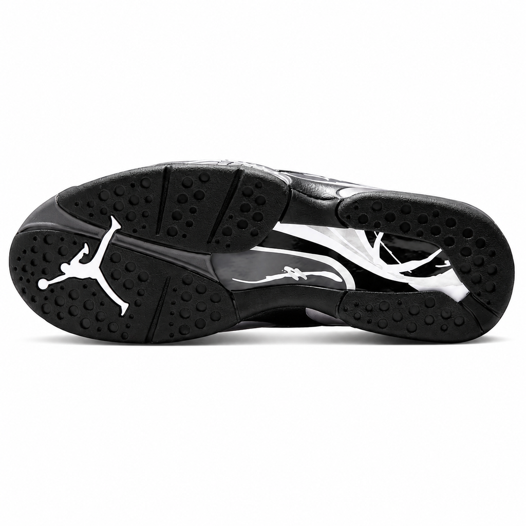 Air Jordan 8 Retro “Chrome” – Black/Chrome (2026)