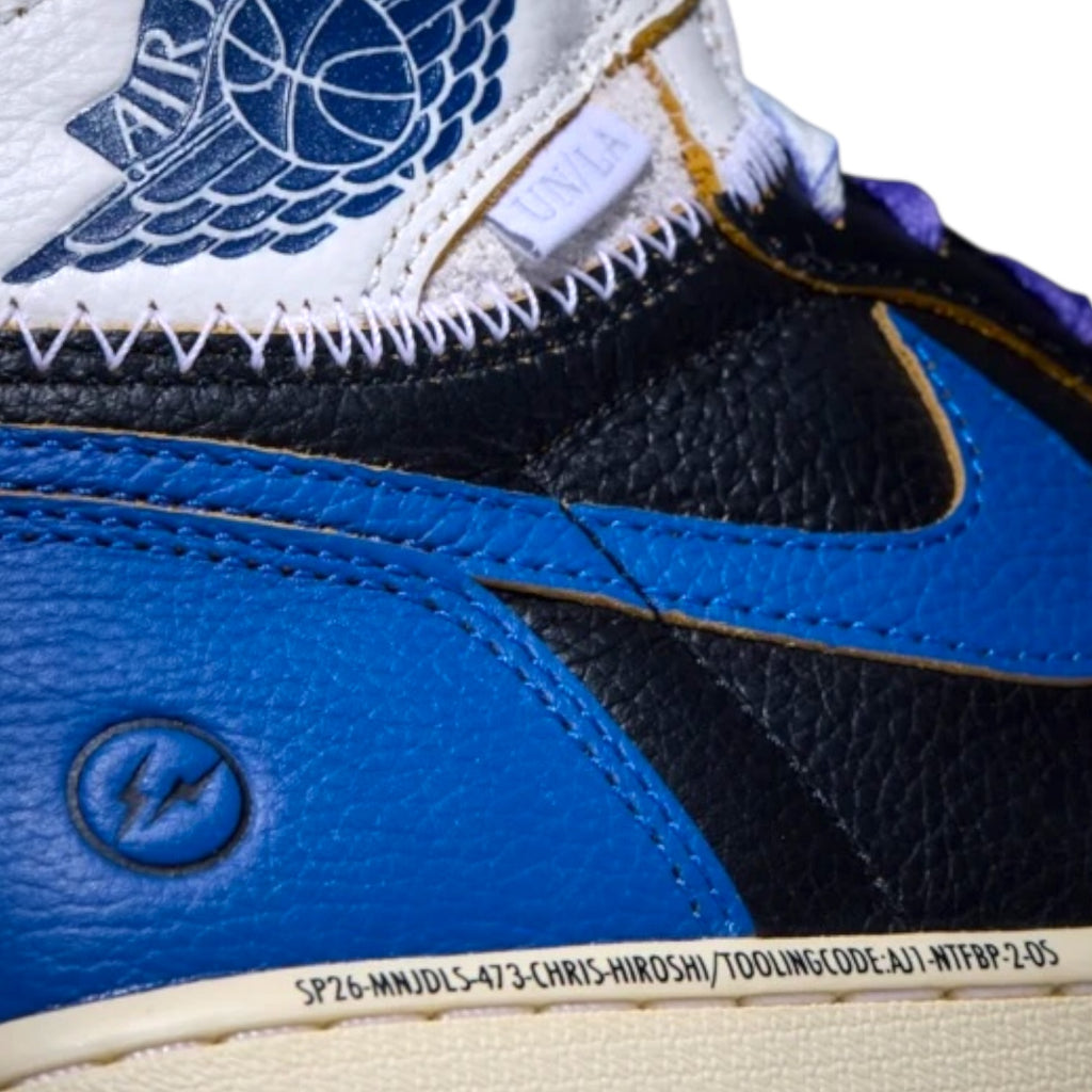 Jordan 1 Retro High OG SP Fragment x Union LA Sport Royal