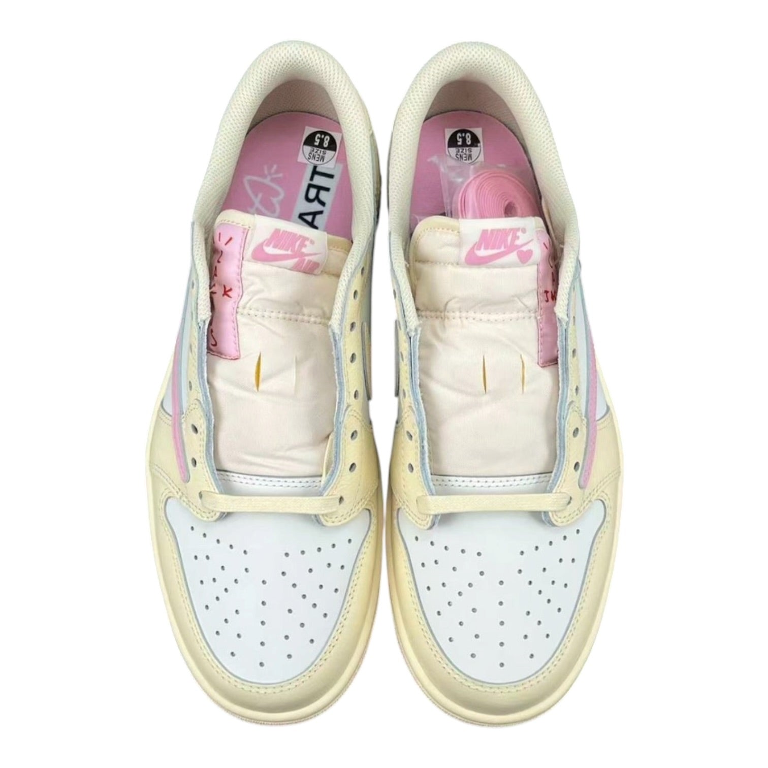 Jordan 1 Retro Low OG SP Travis Scott Shy Pink
