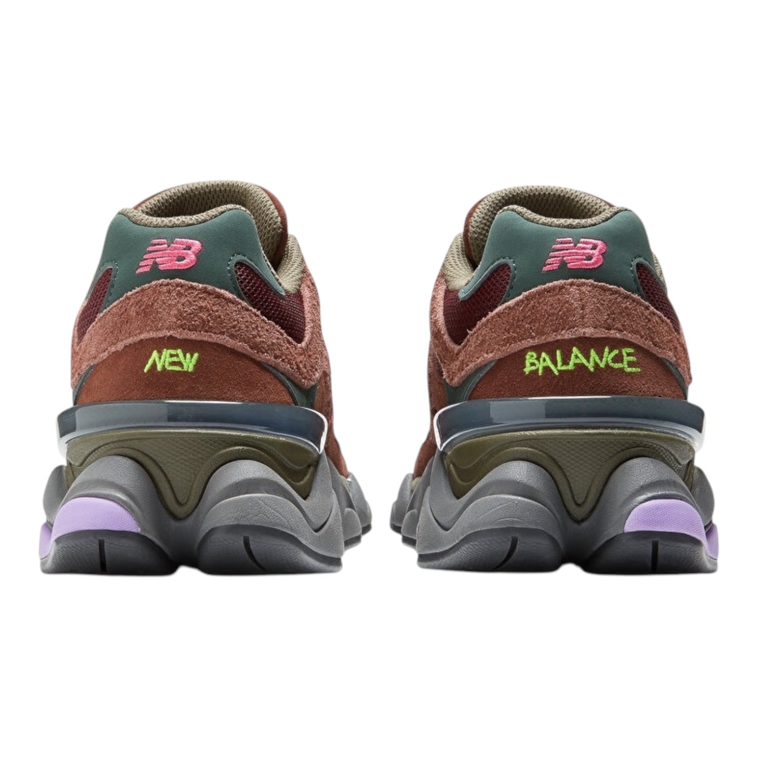 New Balance 9060 Rich Oak Burgundy