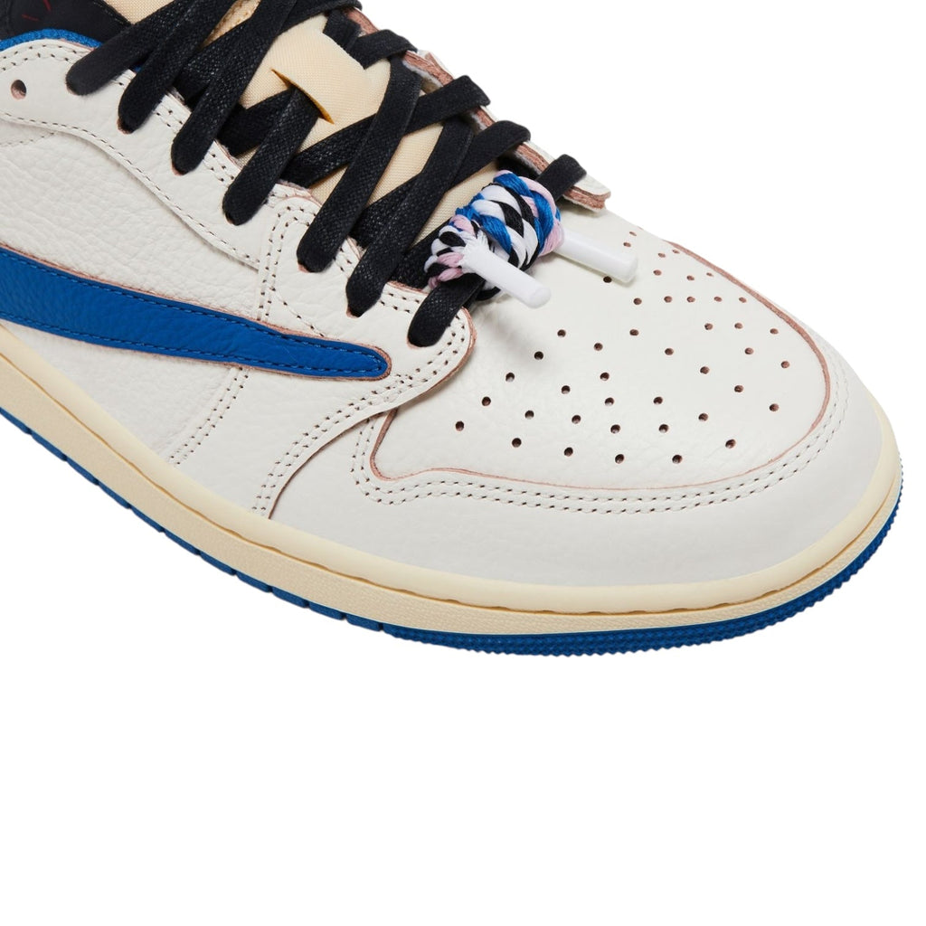 Jordan 1 Retro Low OG SP Fragment x Travis Scott Sail Military Blue