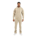 Dapidorae Khaki Stacked Flare Sweatsuit