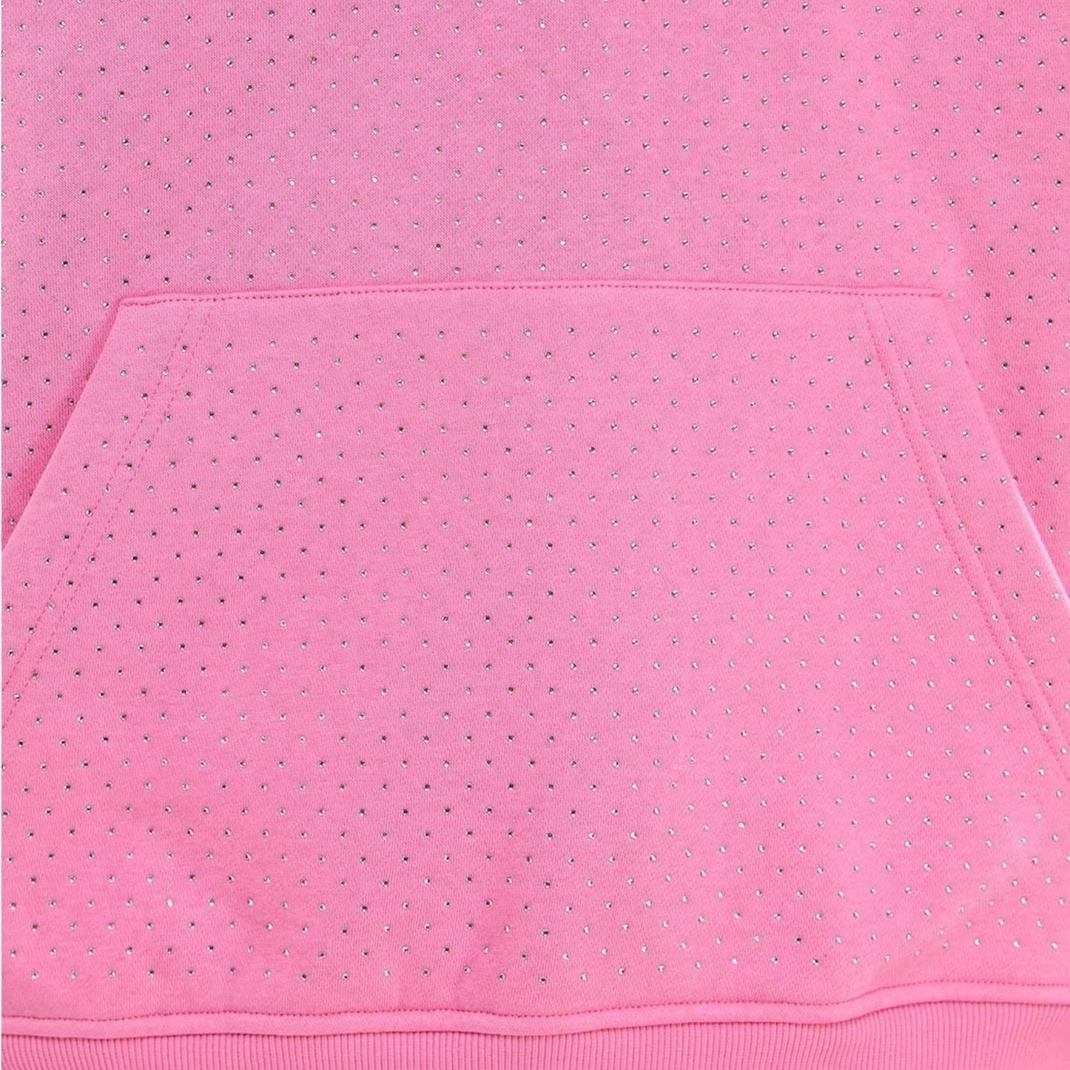 Dapidorae Rhinestone Sweatsuit Pink