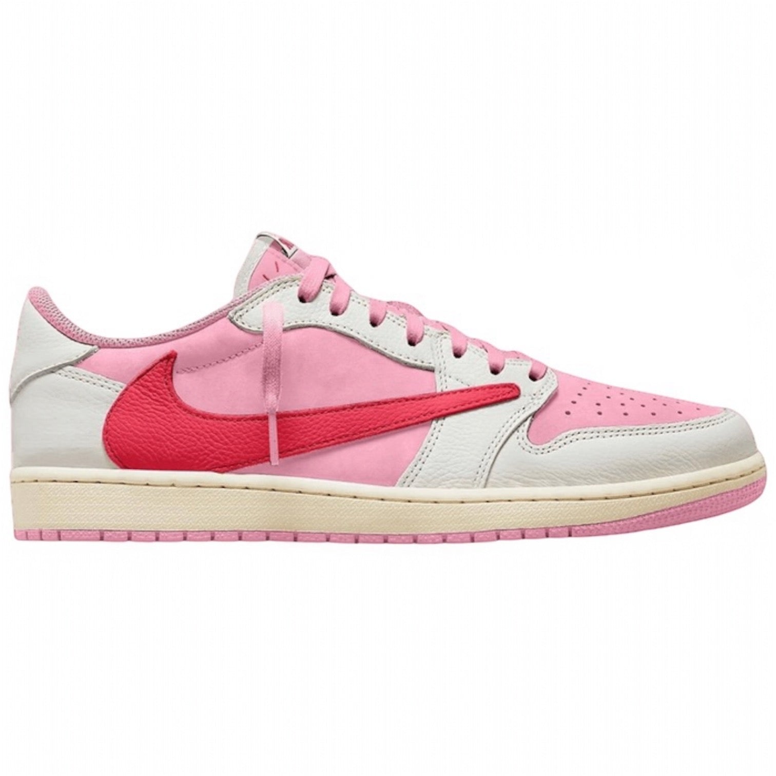 Jordan 1 Retro Low OG SP Travis Scott Sail Tropical Pink