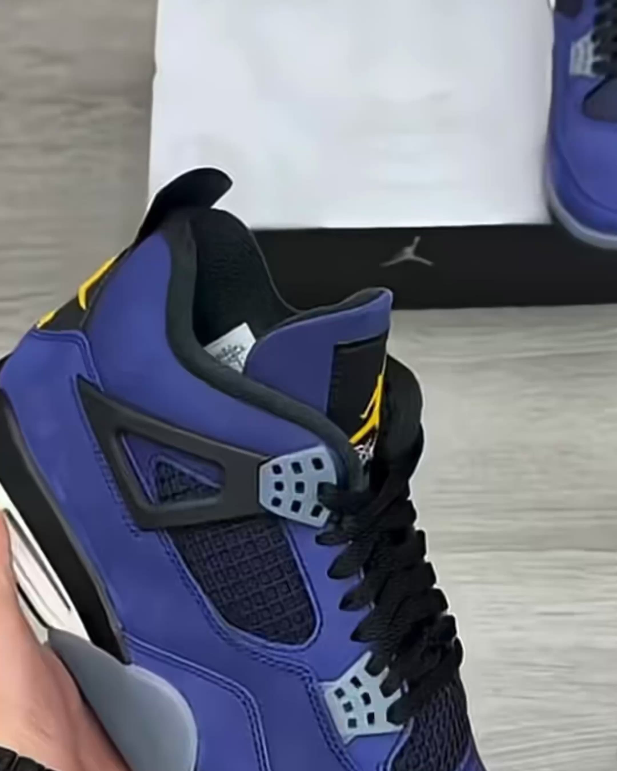 Jordan 4 Retro Lakers